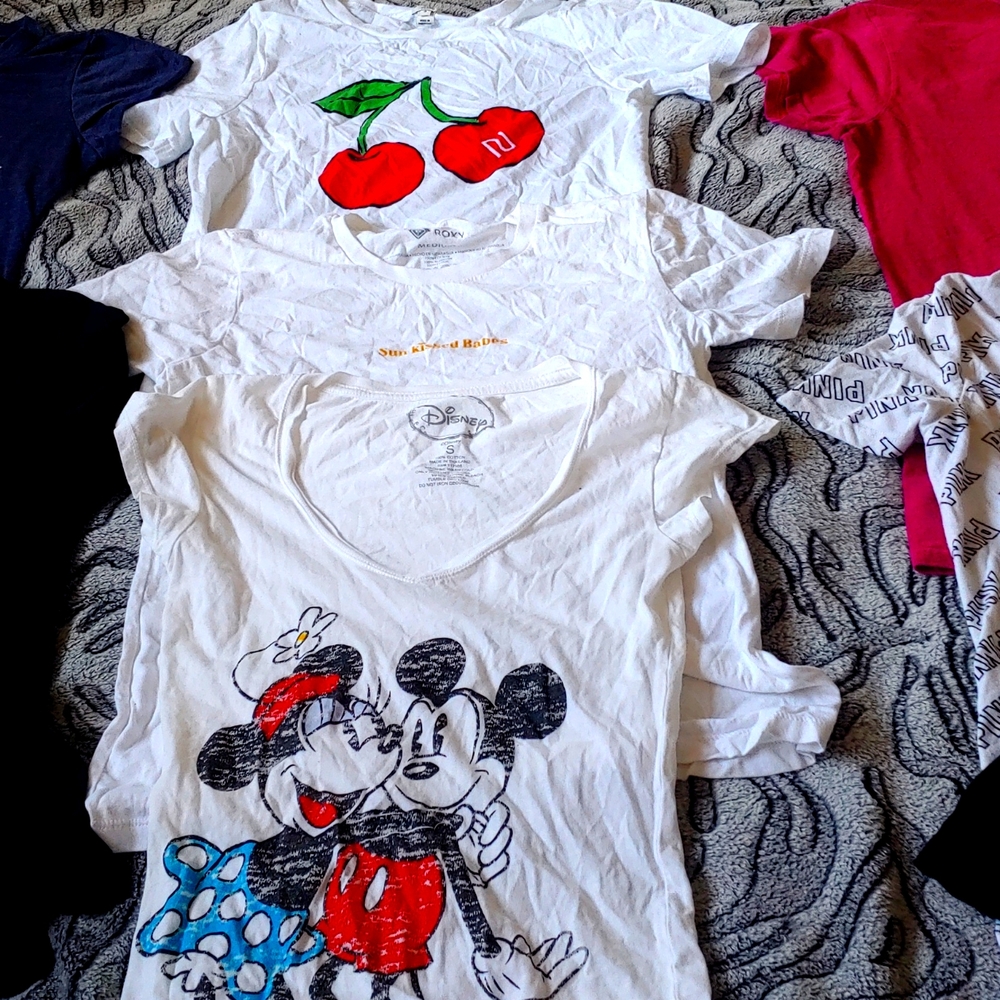 T-SHIRTS-PRINTS & SOLIDS $18 & under!!
